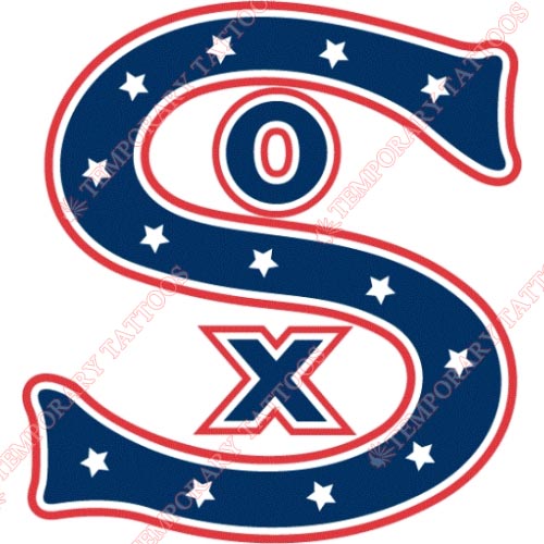 Chicago White Sox Customize Temporary Tattoos Stickers NO.1495